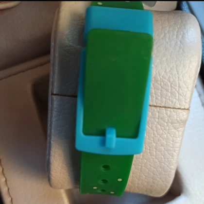 ساعت مچی بچگانه Q&Q ضد آب بند سبز طرح دایناسور