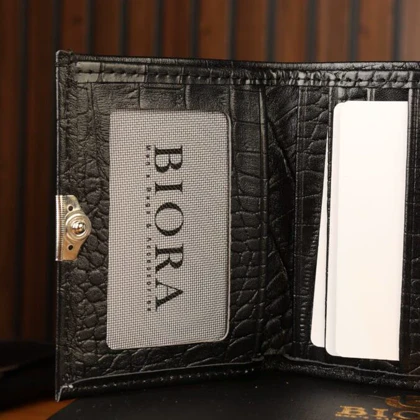 جاکارتی و کیف پول مردانه بیورا مدل Kpk50