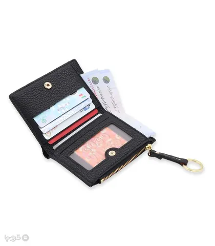 کیف پول زنانه تاشو زیپ‌دار Taomicmic تائومیک میک کد 928666 ساده