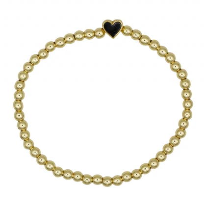 دستبند زنانه مدل کشی طرح قلب