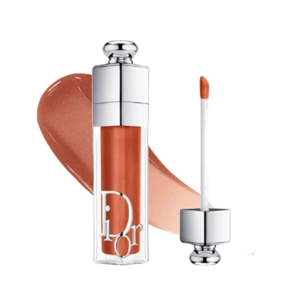 لیپ گلاس حجم‌دهنده مایع دیور مدل Addict Lip Maximizer رنگ Bronzed Glow شماره 062 – 6 میلی‌لیتر