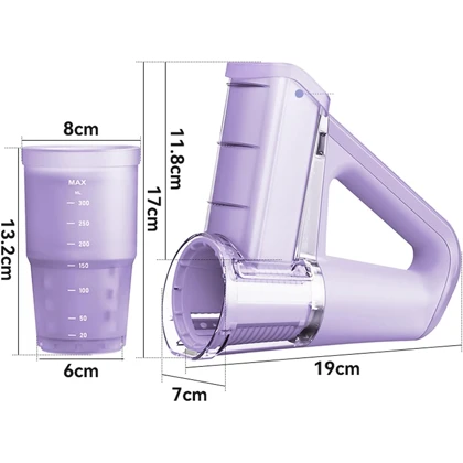 خردکن و سالاد ساز شارژی دستی سی وای CY مدل LIGHT SALAD MAKER