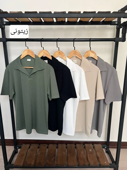 تیشرت یقه‌اولدمانی – کد 4232