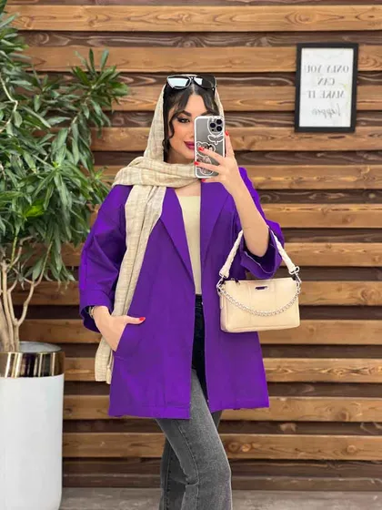 مانتو لینن پانچ پایین گت