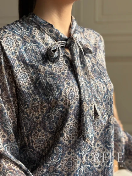 شومیز حریر شاین کرواتی