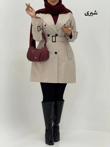 3707-بارانی آستردار دانهیل