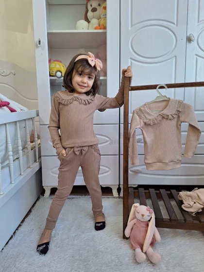 بلوز و شلوار دخترانه کبریتی