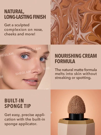 برنزر مایع مات شیگلم مدل Sun Beam Matte Liquid Bronzer
