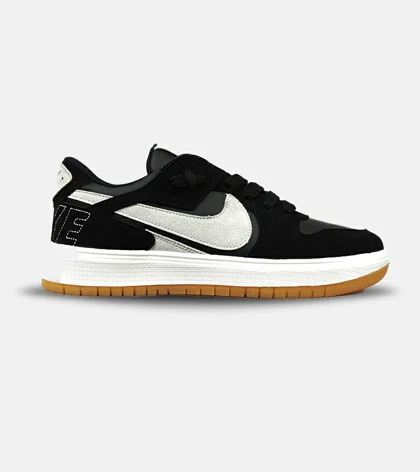 کفش کتانی مردانه مشکی کرم NIKE AIR JORDAN
