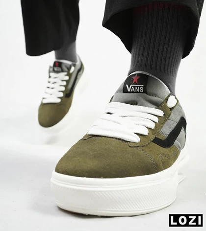 کفش اسنیکرزمردانه سبز زیتونی ونس VANS