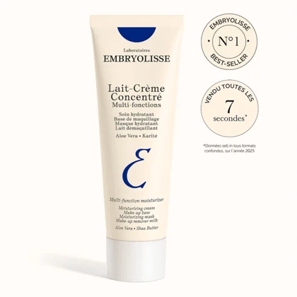 کرم مرطوب کننده امبریولیس Embryolisse اصل مدل Lait-Crème Concentré چندکاره