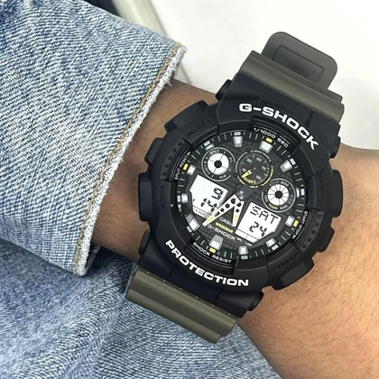 ساعت مچی مردانه جی شاک مدل CASIO GA-100TU-1A3DR