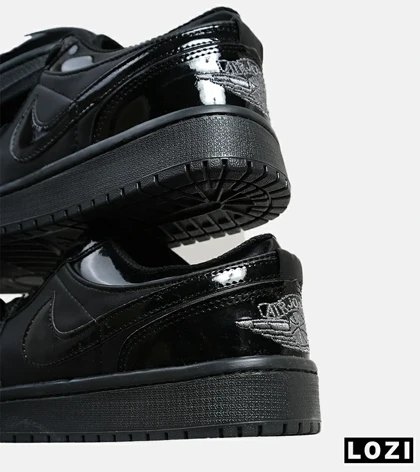 کفش کتانی بزرگ پا ساق‌دار مشکی NIKE AIR Jordan 1 مدل 8932