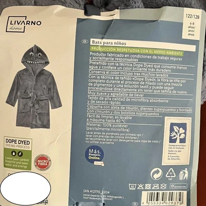 حوله بچگانه لیوارنو کد Z-TD32