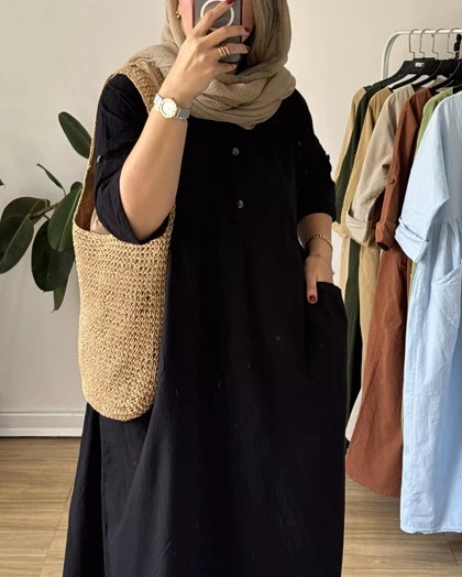 مانتو کفتان مروارید 3