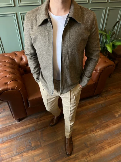 کاپشن بژ کد j140