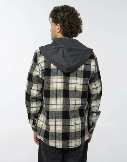 چهارخانه پشمی کلاه دار