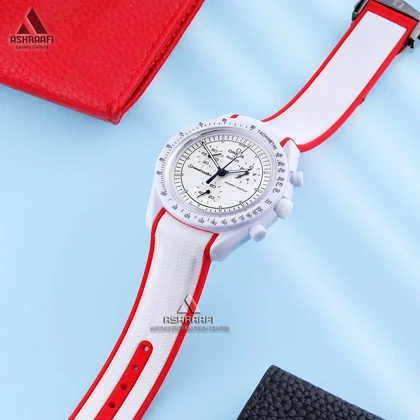 ساعت امگا سواچ بند پیو Omega x Swatch Snoopy