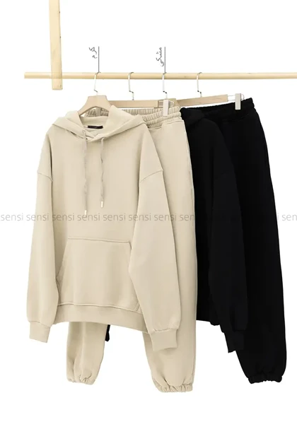 ست هودی جاگر داخل کرکی مردانه کد20000034