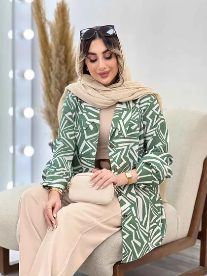 شومیز طرح دار کاملیا