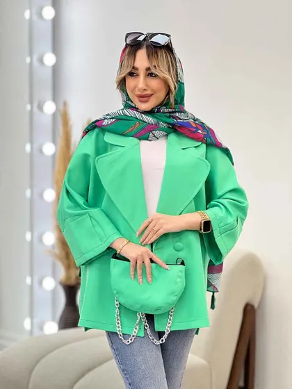 مانتو مازراتی کیف دار