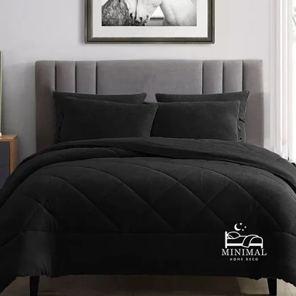 روتختی مینیمال کتان مخمل طرح لوزی