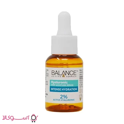 سرم آبرسان بالانس مدل hyaluronic 2% حجم 30 میل