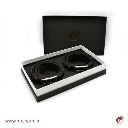 هدیه ست چرم کمربند مردانه mrc131-44