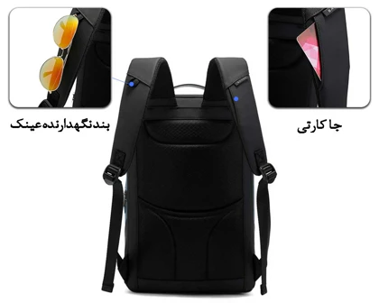 کیف کوله پشتی لپ تاپ 15.6 اینچی اورجینال بنج BANGE 2517