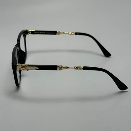 عینک بلوکات کروم هارتز مشکی طلایی Chrome Hearts 2272 - کیفیت مستر