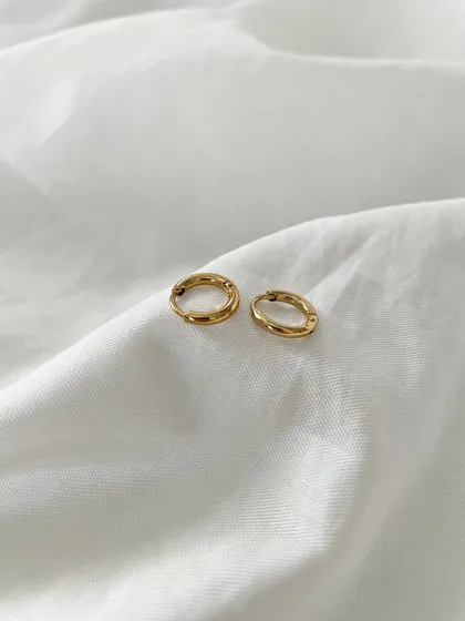 گوشواره حلقه‌ای ساده
