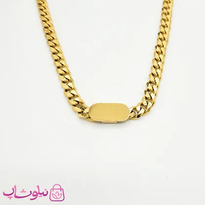 گردنبند زنانه استیل طرح کارتیه