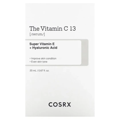 سرم روشن‌کننده و ضدلک پوست کوزارکس، COSRX مدل Vitamin C 13 حاوی ویتامین C حجم 20 میلی‌لیتر