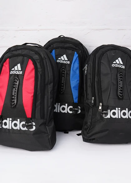کوله پشتی مشکی قرمز Adidas مدل Ronix