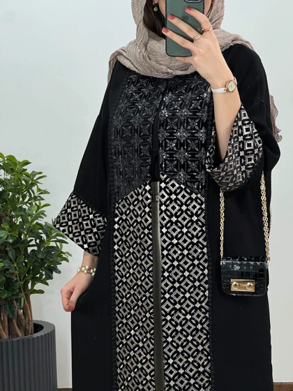 مانتو مجلسی سوزندوزی حیفا