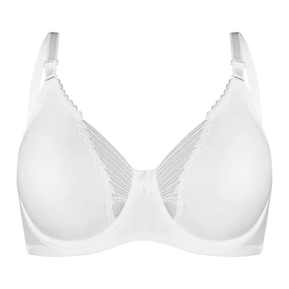 سوتین زنانه لین مدل پرسی فنردار طرح پروانه کد 4680-744