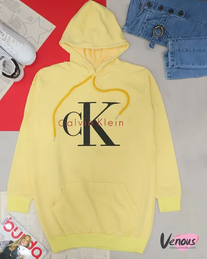 هودی کلاهدار طرح calvin klein