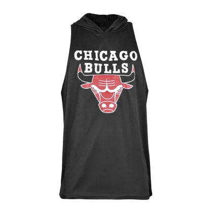 رکابی کلاهدار ورزشی مردانه شیکاگو بولز مدل PY-Bulls 1408 مشکی