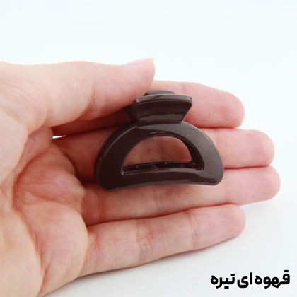کلیپس دخترانه مدل صخره ای کوچک دو رنگ