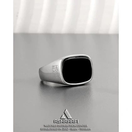 انگشتر مون بلان استیل Mont Blanc Ring SK04