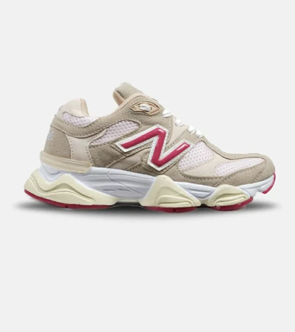 کفش کتانی زنانه قهوه ای کرم NEW BALANCE 9060