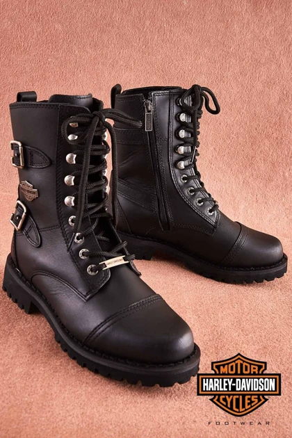 بوت و نیم بوت زنانه اورجینال harley-davidson harley-davidson
