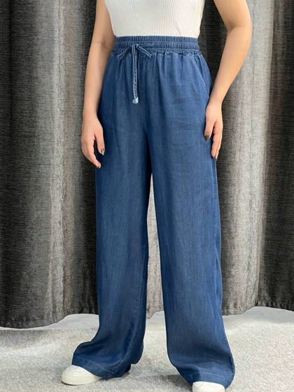 شلوار جین کاغذی بگ کد 3880