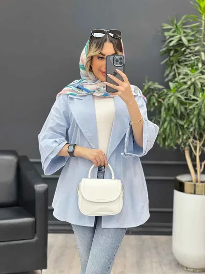 مانتو لینن پشت دو پاگن