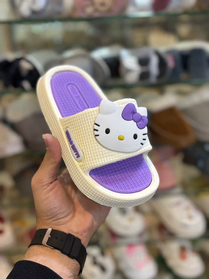 دمپایی دخترانه مدل کیتی