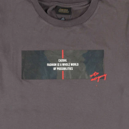 تیشرت آستین کوتاه چاپی مردانه اگزیت مدل 75188161