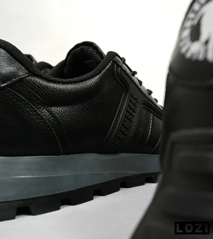 کفش مردانه مشکی طوسی BIKKEMBERGS