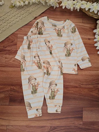 بلوز شلوار راحتی بچگانه