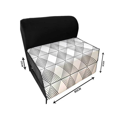 کاناپه تخت شو یک نفره مینیمال خطی مدل M1134