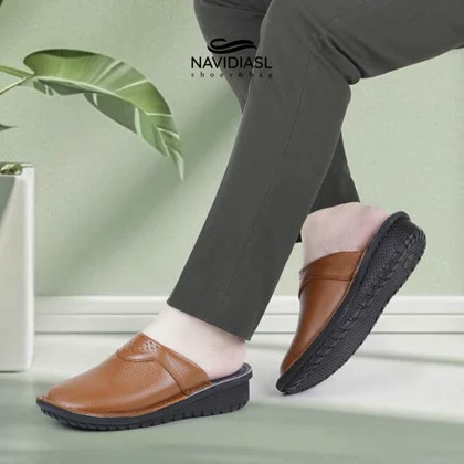 صندل مردانه چرم شهاب طبی کد 1503013